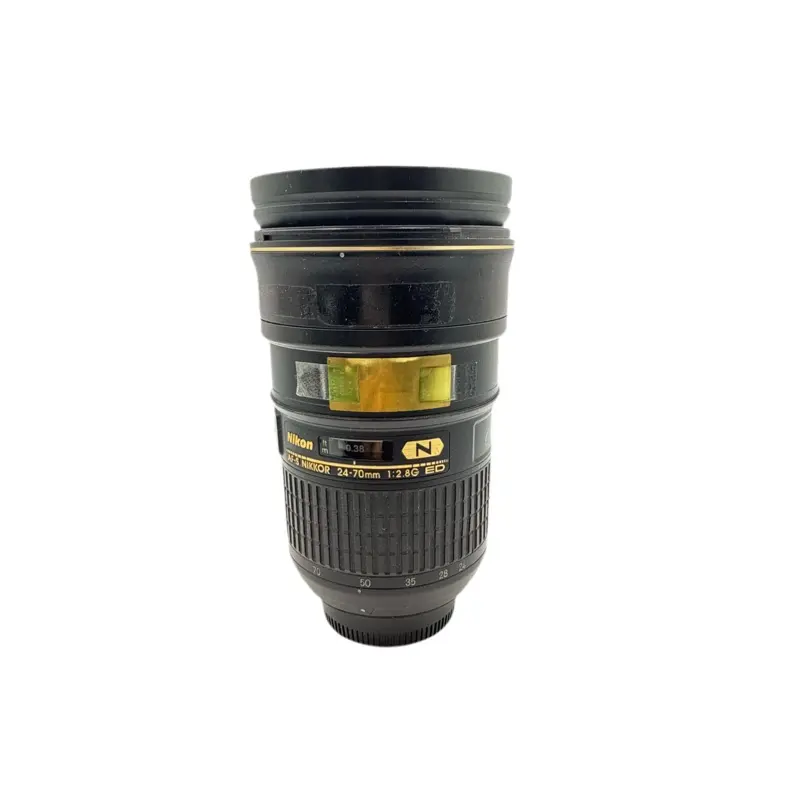 Used Nikon 24-70mm F2.8 G ED AF-S Lens - AS IS - For Parts (READ) (0025)