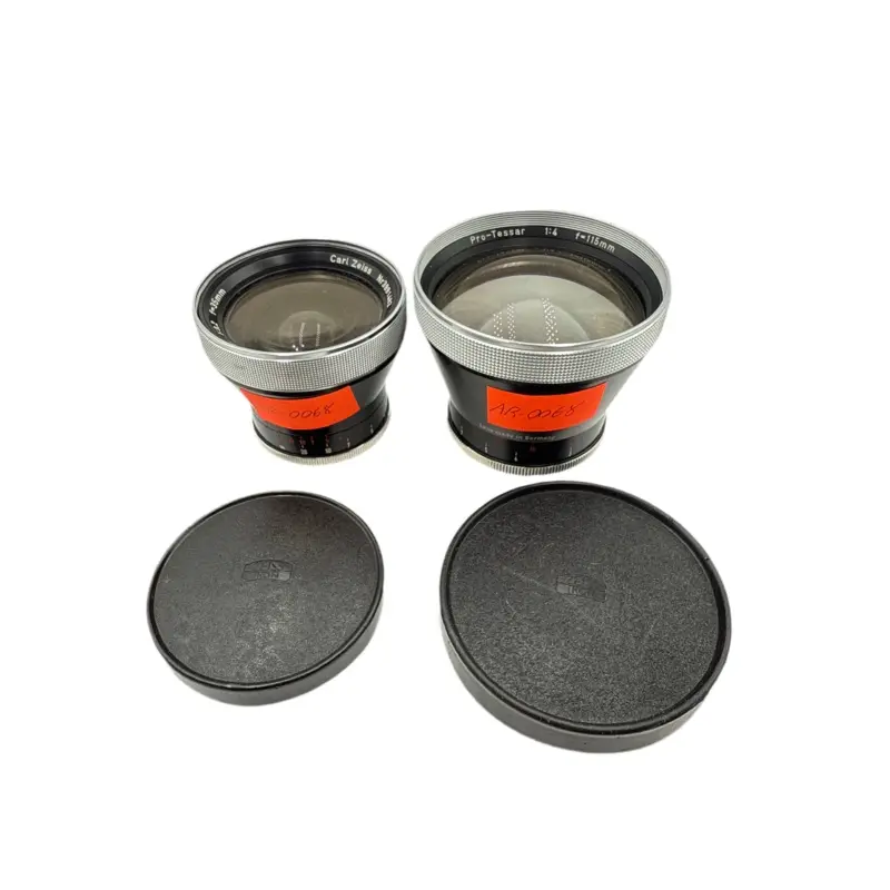 Zeiss Pro-Tessar 115mm f/4 & Zeiss Pro-Tessar 35mm f/3.2- AS-IS (READ) (0068)