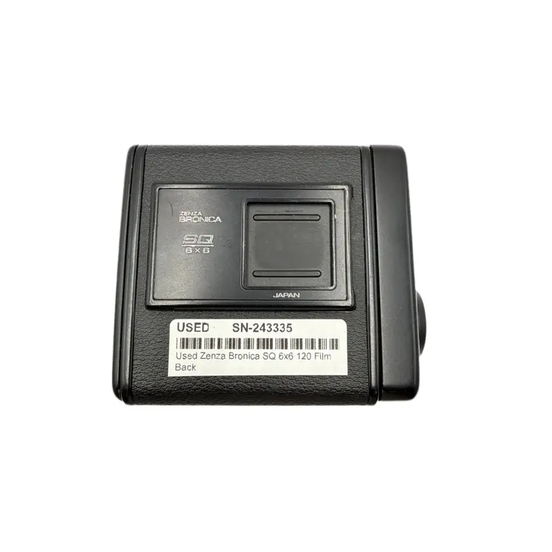 Used Zenza Bronica SQ 6x6 120 Film Back