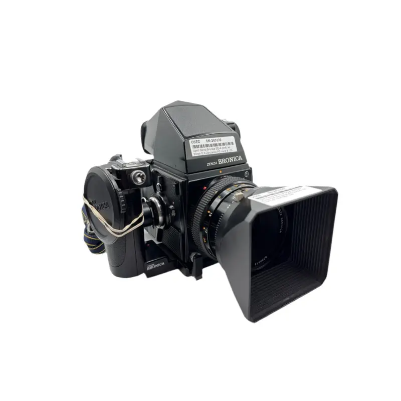 Used Zenza Bronica SQ-A (6x6) w/80mm f2.8 Zenzanon-PS Lens & 120 Back
