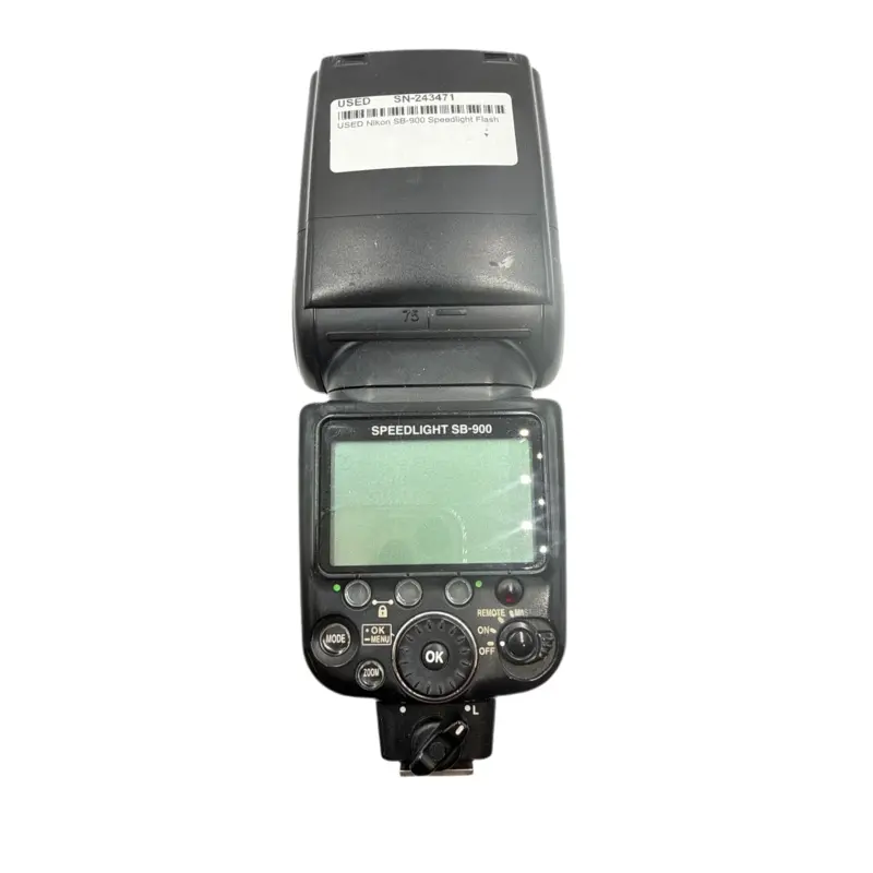 USED Nikon SB-900 Speedlight Flash