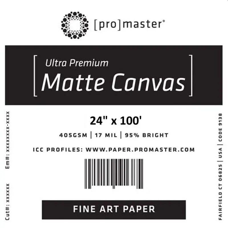 Ultra Premium Matte Paper - 24"x100' Roll