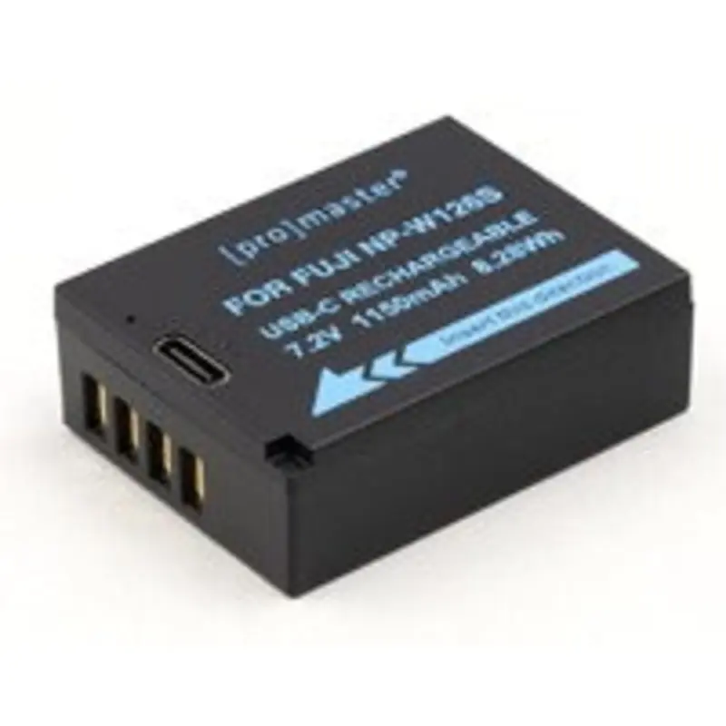 Promaster 69022 Li-ion Battery for Fujifilm NP-W126s with USB-C Charging