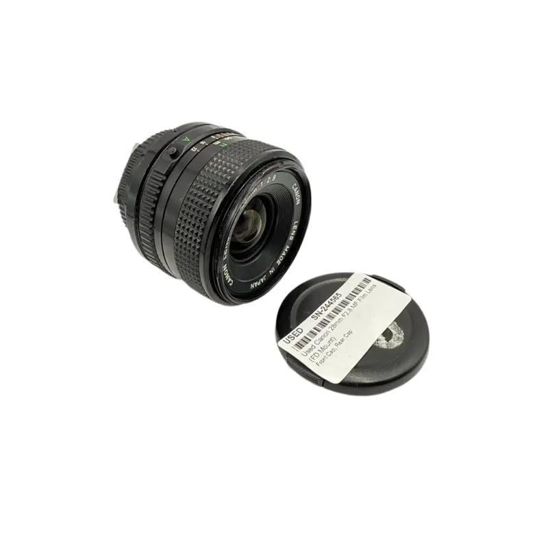 Used Canon 28mm F2.8 MF Film Lens (FD Mount)