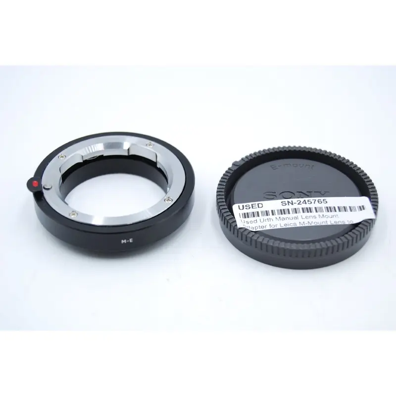 Used Urth Manual Lens Mount Adapter for Leica M-Mount Lens to Sony E-Mount