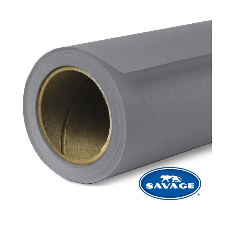 Savage 86"x36' #74 Smoke Gray Seamless Background Paper