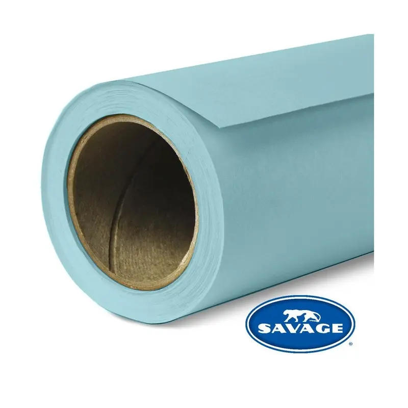 Savage 107" x 36' #2 Sky Blue Seamless Background Paper
