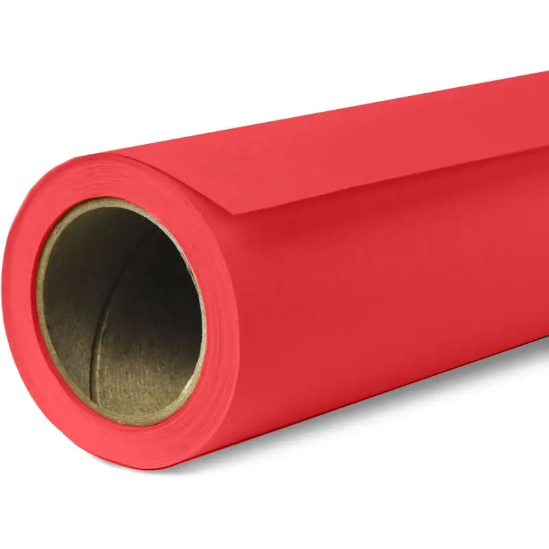 Savage 86"x36' #8 Primary Red Seamless Background Paper