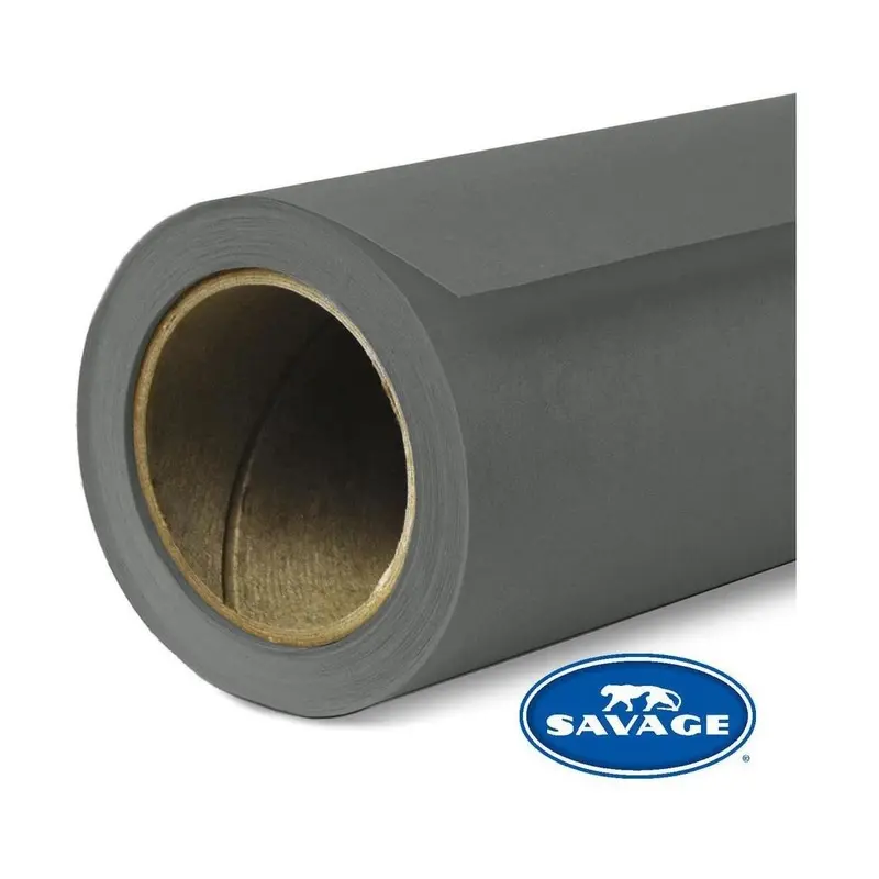 Savage 107" x 36' #27 Thunder Gray Seamless Background Paper
