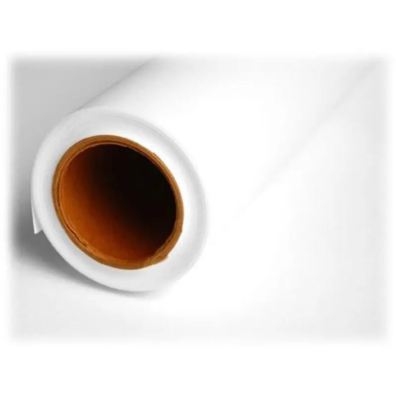 Savage 107" x 36' #66 Pure White Seamless Background Paper