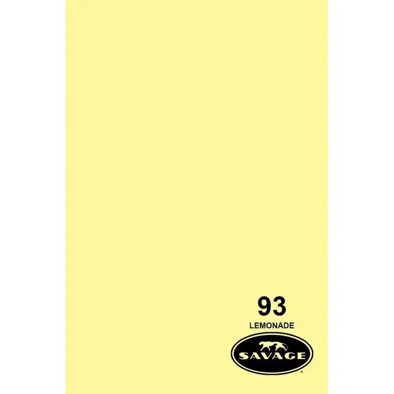Savage 107" x 36' #93 Lemonade Seamless Background Paper