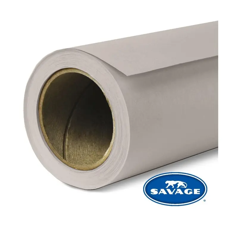 Savage 140" x 105' Storm Gray Photowide Seamless Background