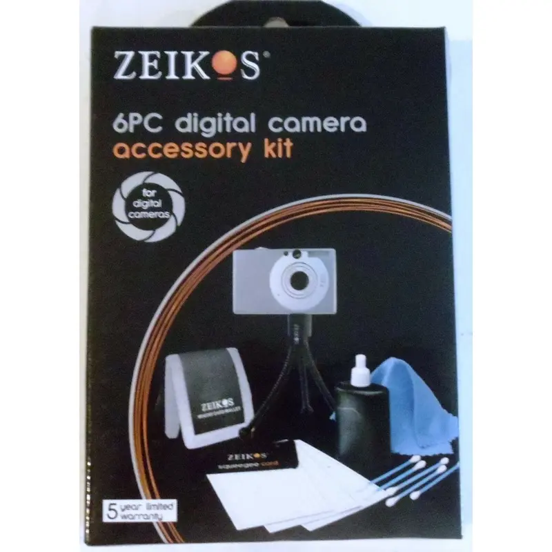 Zeikos 6-in-1 Digital Camera Accessory Kit
