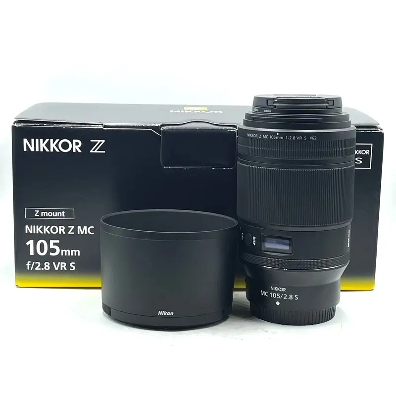 Used Nikon Z 105mm F2.8 MC VR S Lens