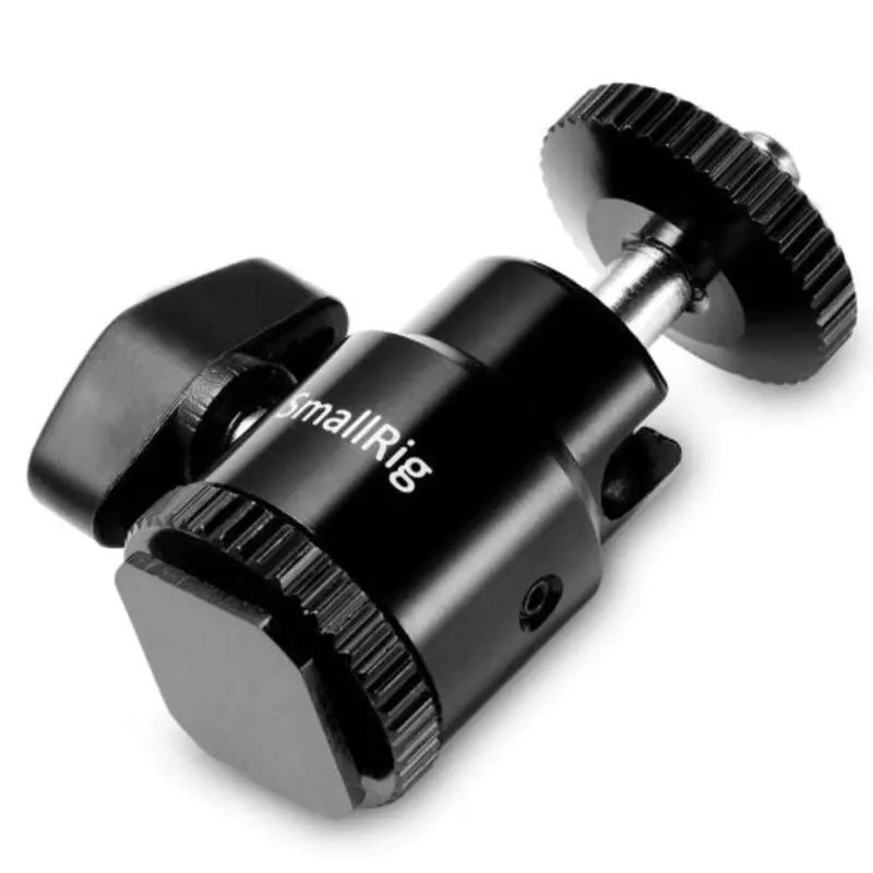 SmallRig 1/4" Camera Hot shoe mount w/ additional 1/4" screw 761 9908