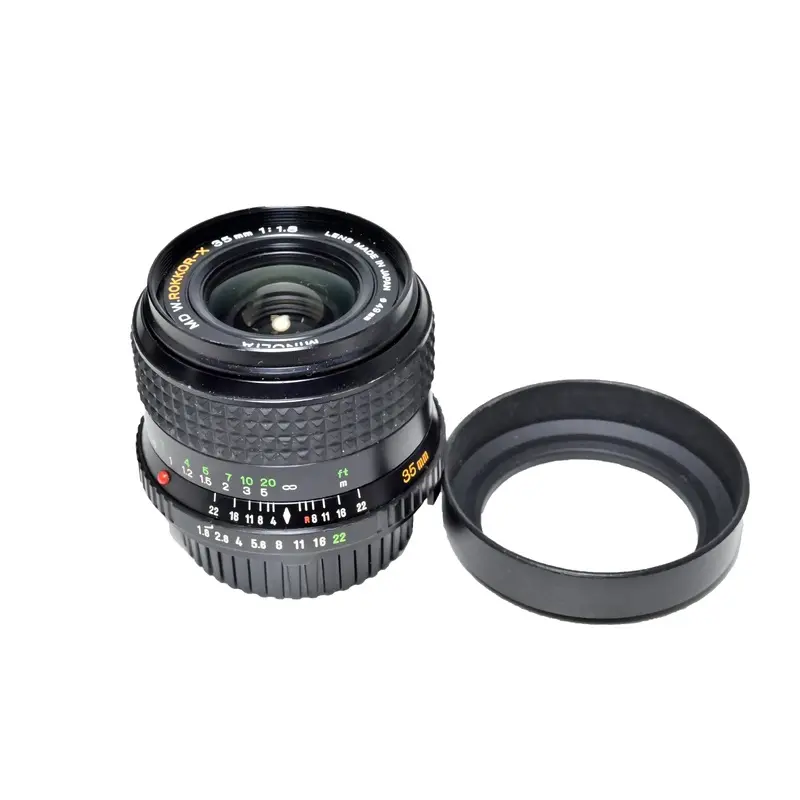 USED Minolta 35mm f1.8 W.Rokkor-X MD Lens