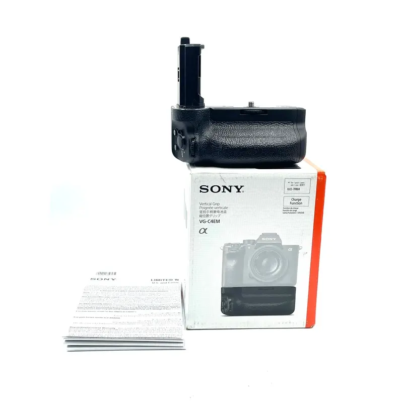 Used Sony VG-C4EM Vertical Grip for a1, a7 IV, a7R IV, a7S III, a9 II