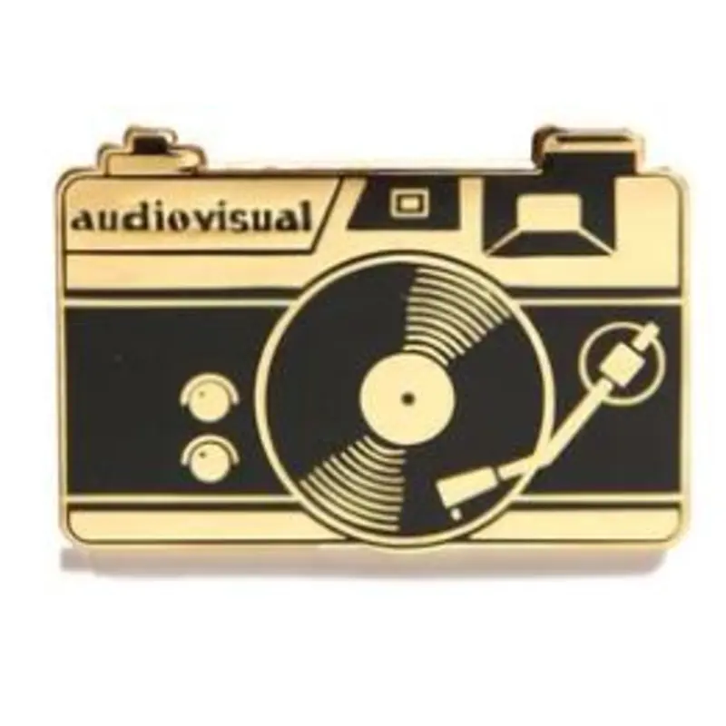 PhotoGenic Supply  Audiovisual Pin /Gold