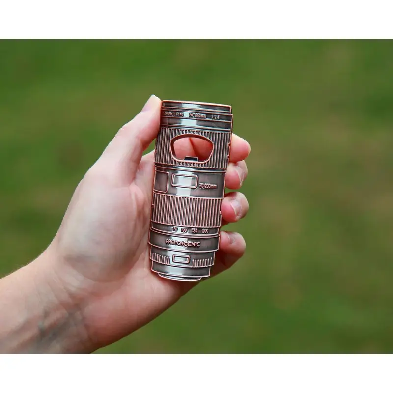 PhotoGenic Supply Telephoto Bottle Opener / Copper