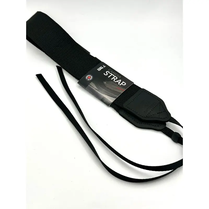 Perri's 2" Nylon Camera Strap with District Camera & Imaging Logo -black