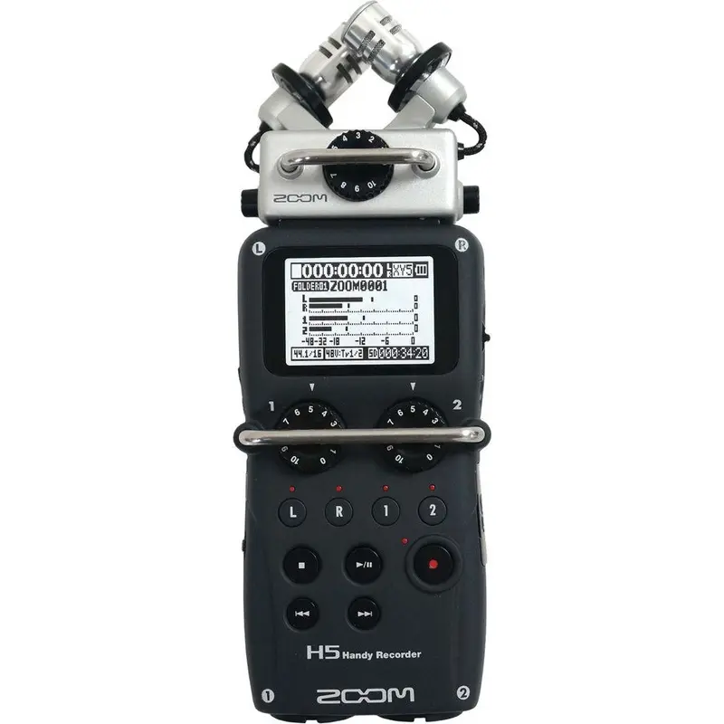 Zoom H5 Handy Recorder with  Interchangeable Microphone System