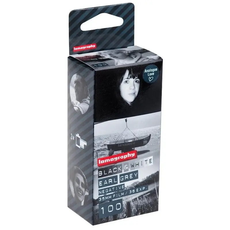 Lomography Earl Grey B&W 35mm ISO 100 (3 pack)