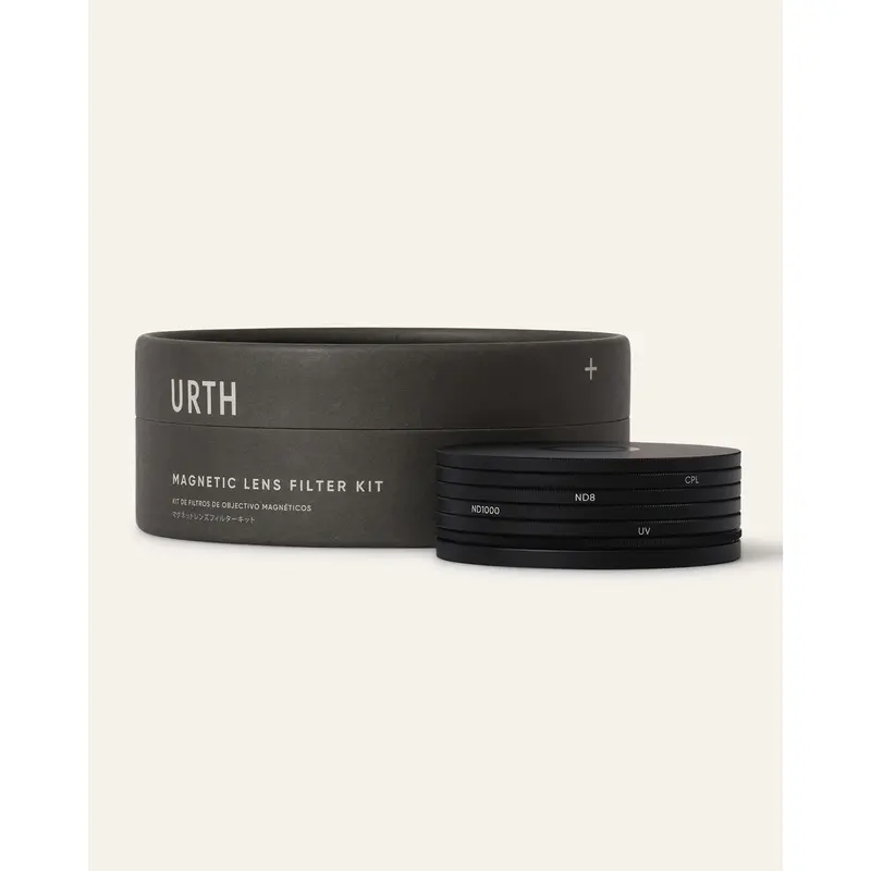 Urth Magnetic Essentials Filter Kit Plus+ (82mm) 4 Filter Kit (UV, CPL, ND8 and ND1000)