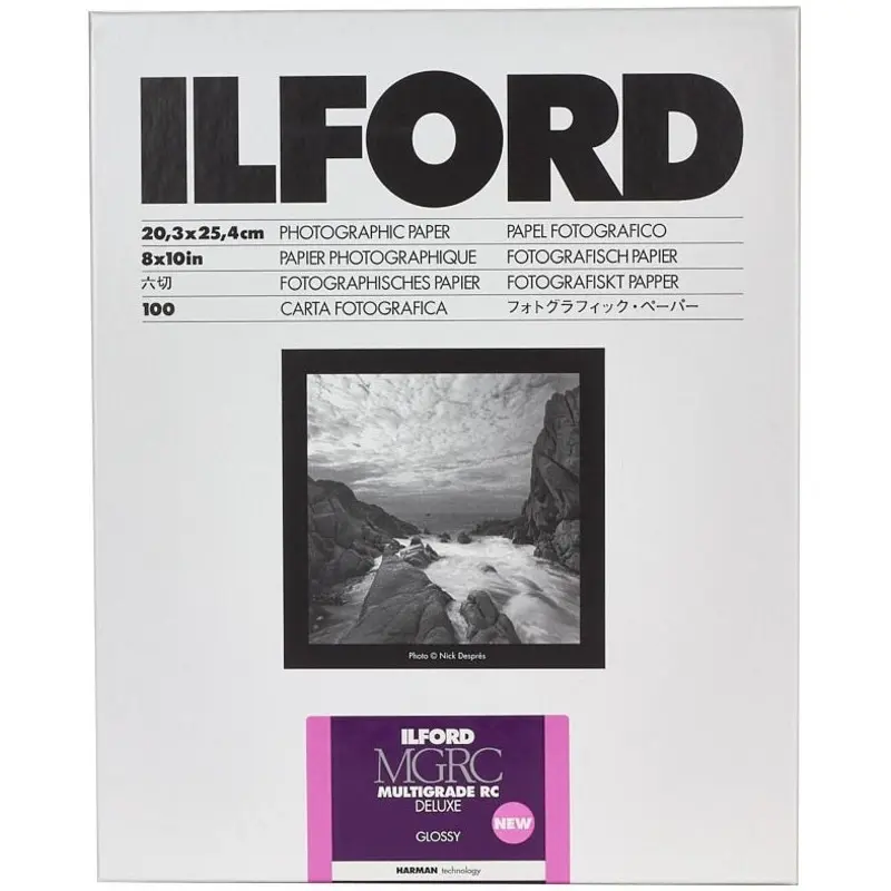 Ilford 1179848 5x7 RC Deluxe Glossy Paper 100shts