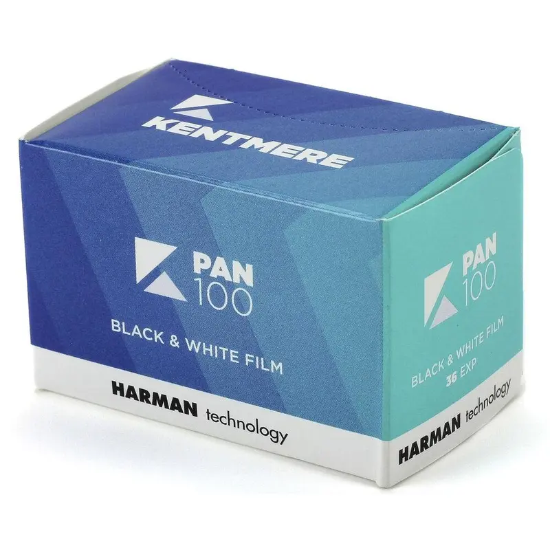 Kentmere 100 ASA Black and White  Negative Film (35mm Roll Film, 24 Exposures)