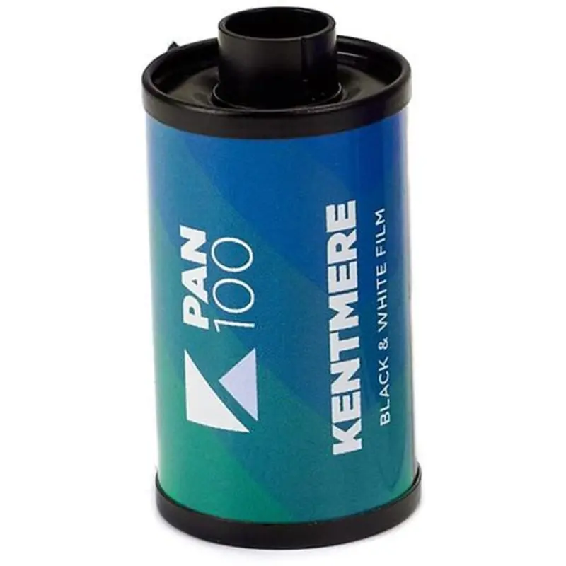 Kentmere 100 ASA Black and White  Negative Film (35mm Roll Film, 36 Exposures)