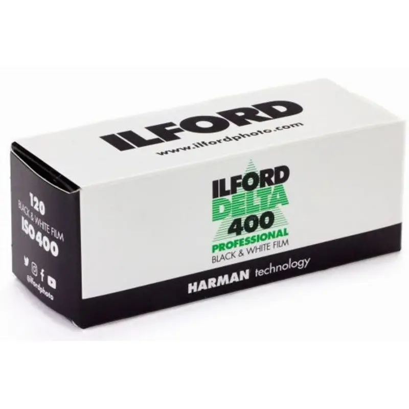 Ilford Delta 400 Professional Black and   and White Negative Film (120 Roll Film)