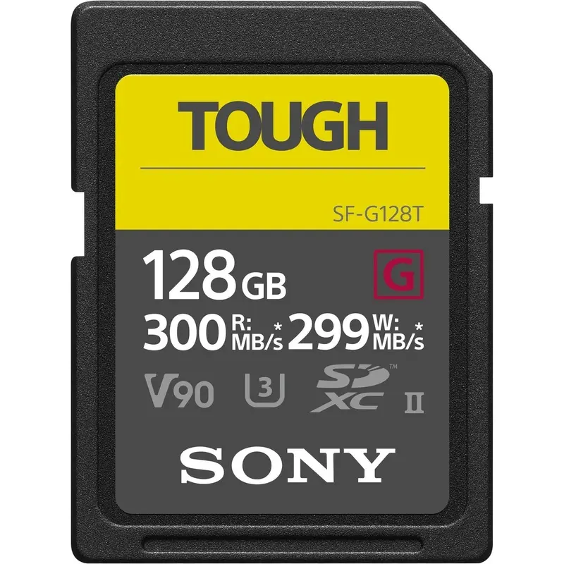 Sony 128GB SF-G TOUGH Series UHS-II  SDXC Memory Card