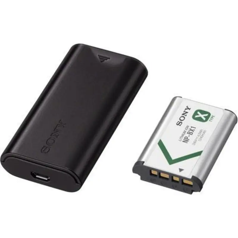 Sony ACC-TRDCX Battery and Travel DC Charger Kit  with NP-BX1 Battery