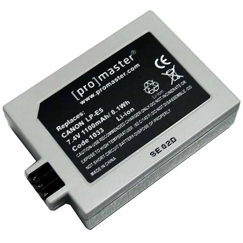 Promaster 1033  LP-E5 Battery for Canon  Rebel XS, XSi, T1i
