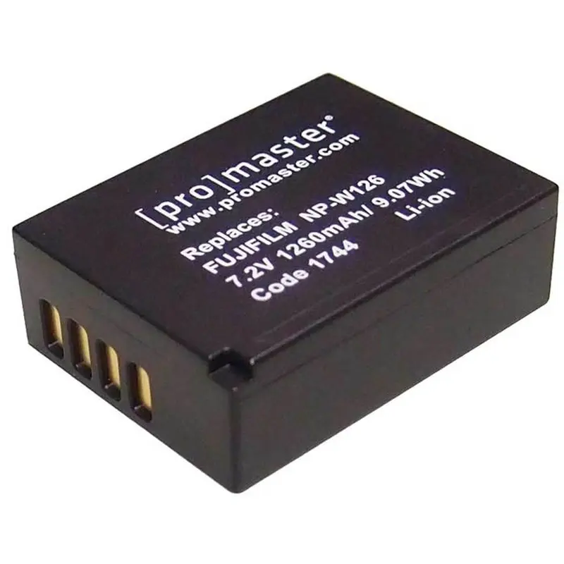Promaster 1744 NP-W126S Battery for Fuji