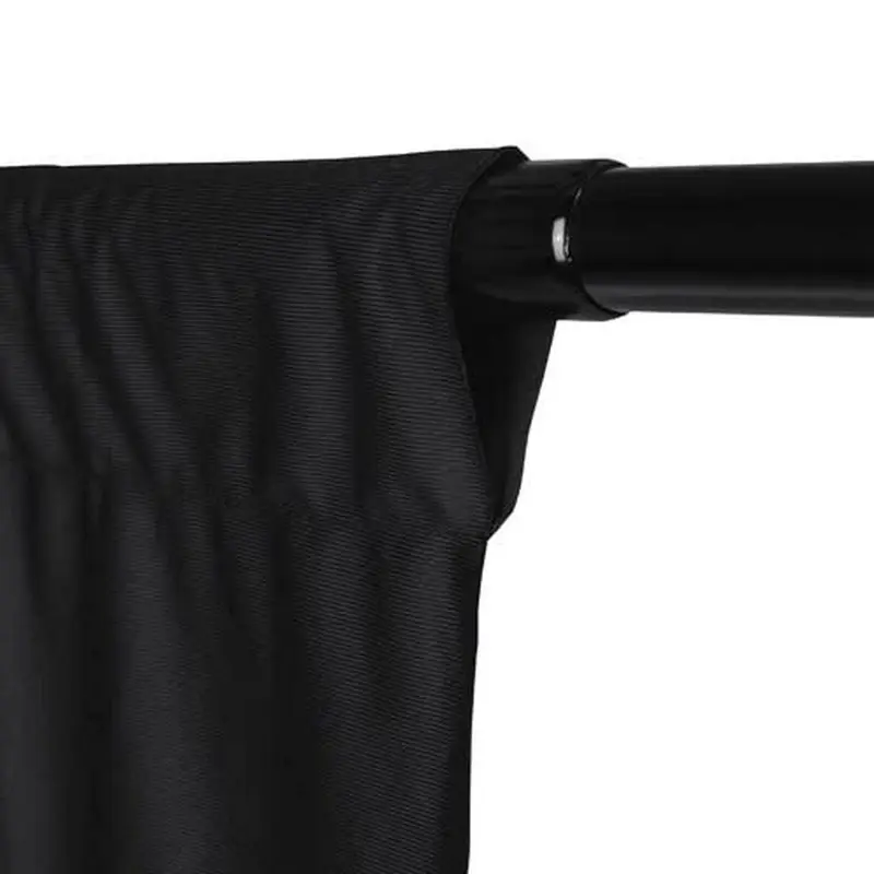 Promaster 2722 5'x9' Black Wrinkle  Resistant Background