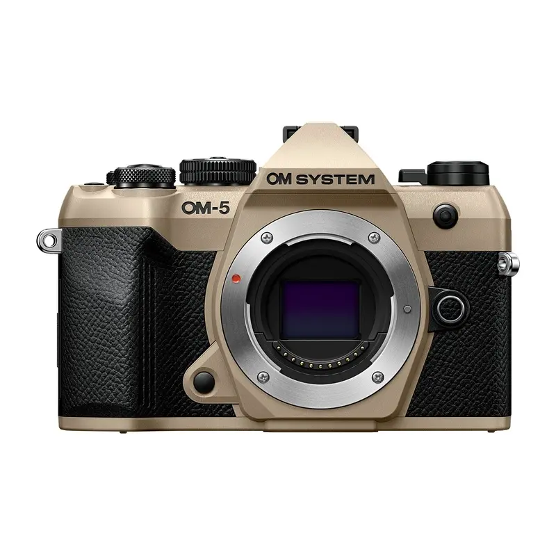 OM SYSTEM OM-5 Mark II Mirrorless Camera (Sand Beige)