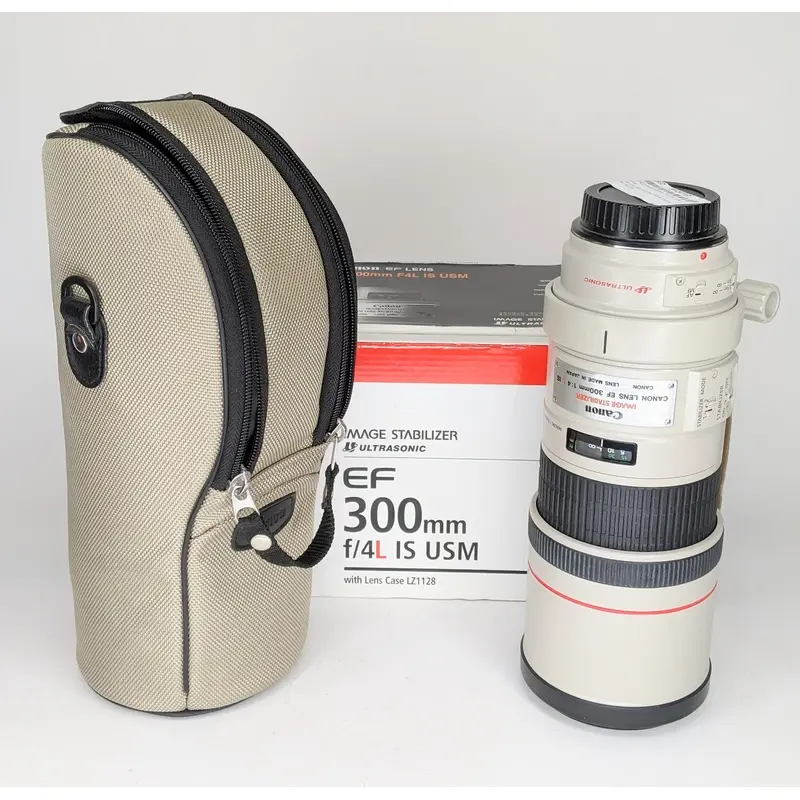 USED Canon 300mm F4 L IS USM Lens