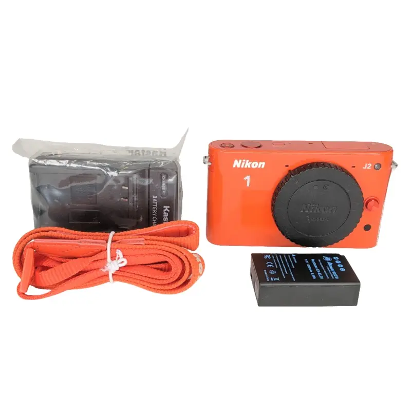 USED Nikon 1 J2 Digital Camera Body (Orange)