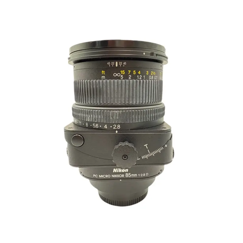 USED Nikon 85mm F2.8D PC-E Micro ED Lens