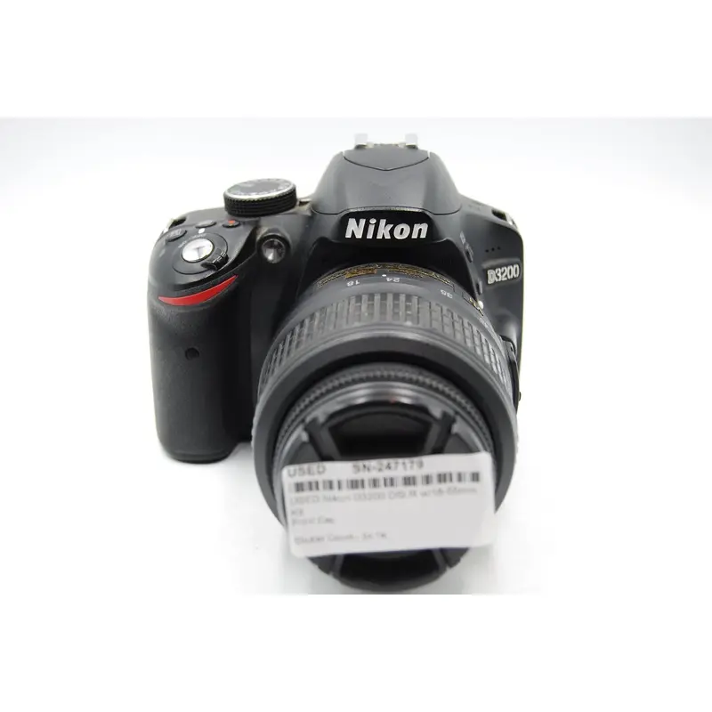 USED Nikon D3200 DSLR w/18-55mm Kit