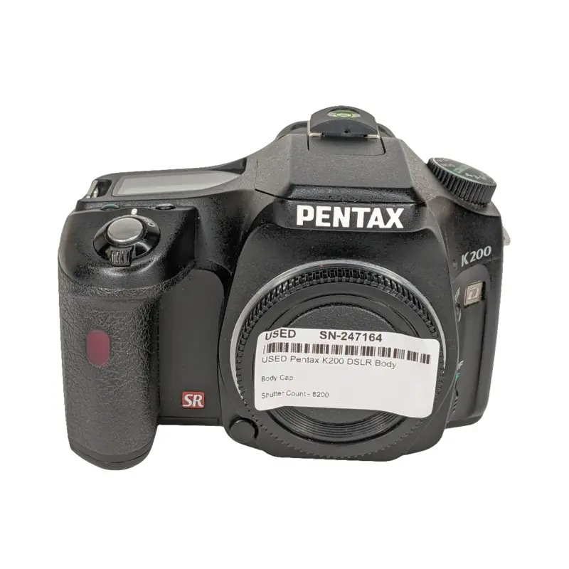 USED Pentax K200D DSLR Body