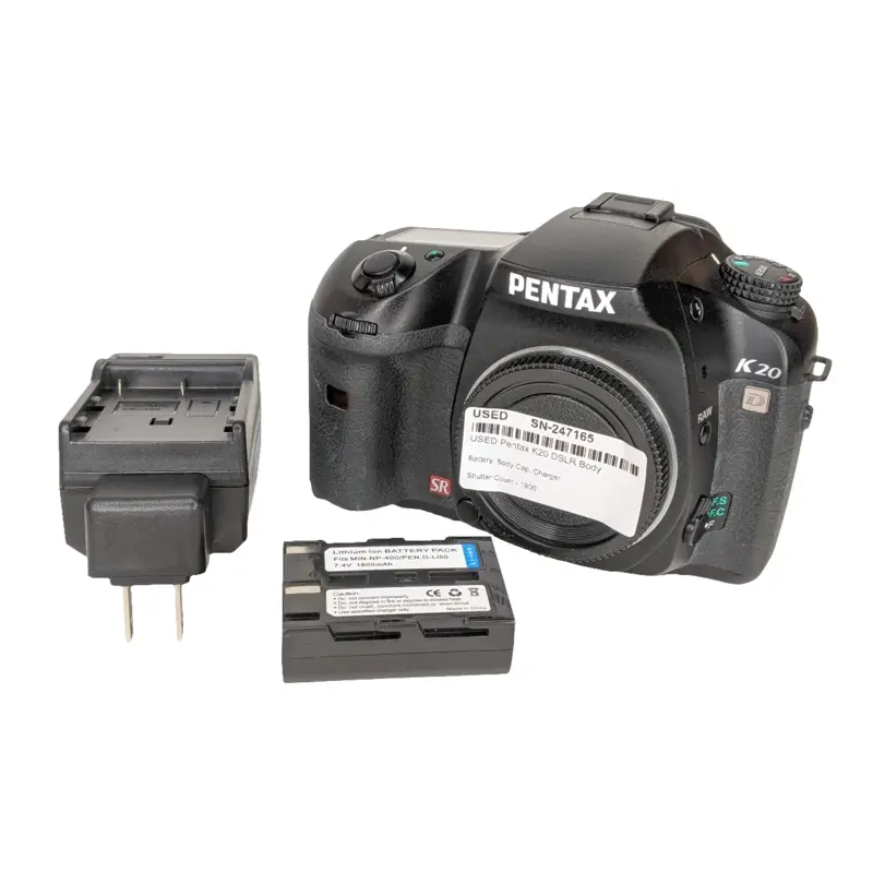 USED Pentax K20D DSLR Body
