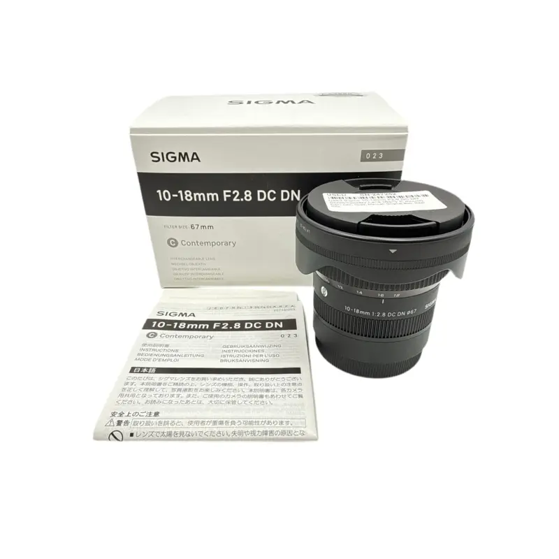 Used Sigma 10-18mm F2.8 DC DN Contemporary Lens (Sony E mount)
