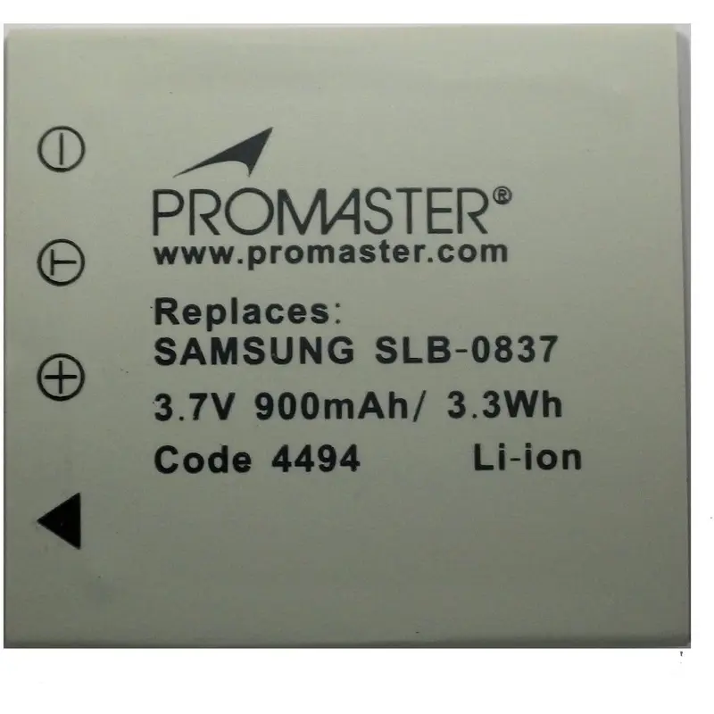 Promaster SLB-0837B Battery for Samsung