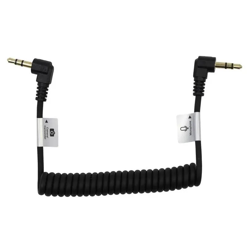 Promaster 8004 3.5mm Male-3.5mm Male 8-1/2" Right Angle Cable