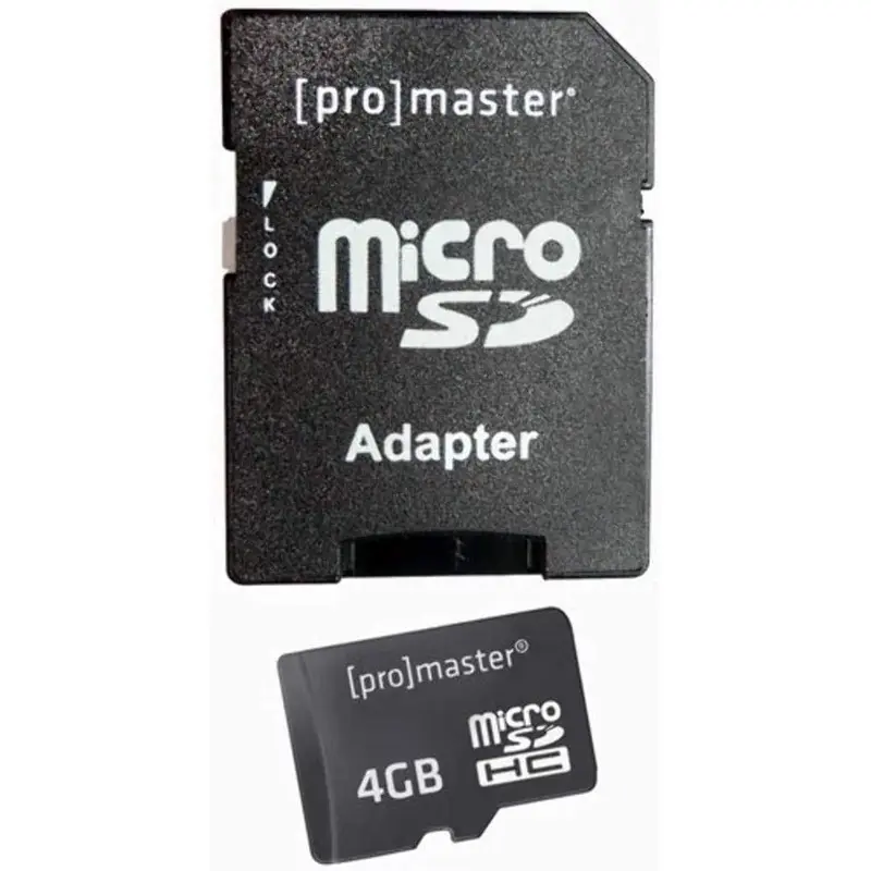 Promaster 4GB 155x Micro SD Memory Card