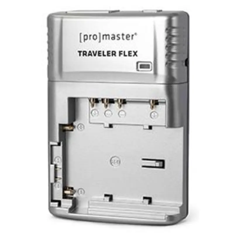 Promaster Traveler Flex Charger for Interchangeable Lens Camera Batteries