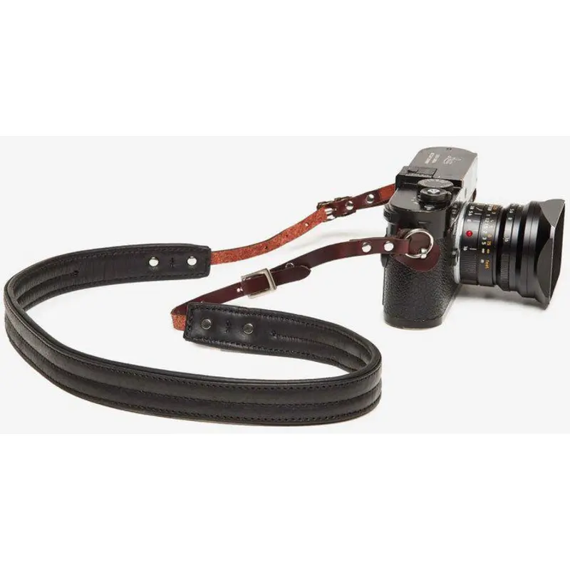 ONA The Oslo Medium Leather Camera Strap (Black)