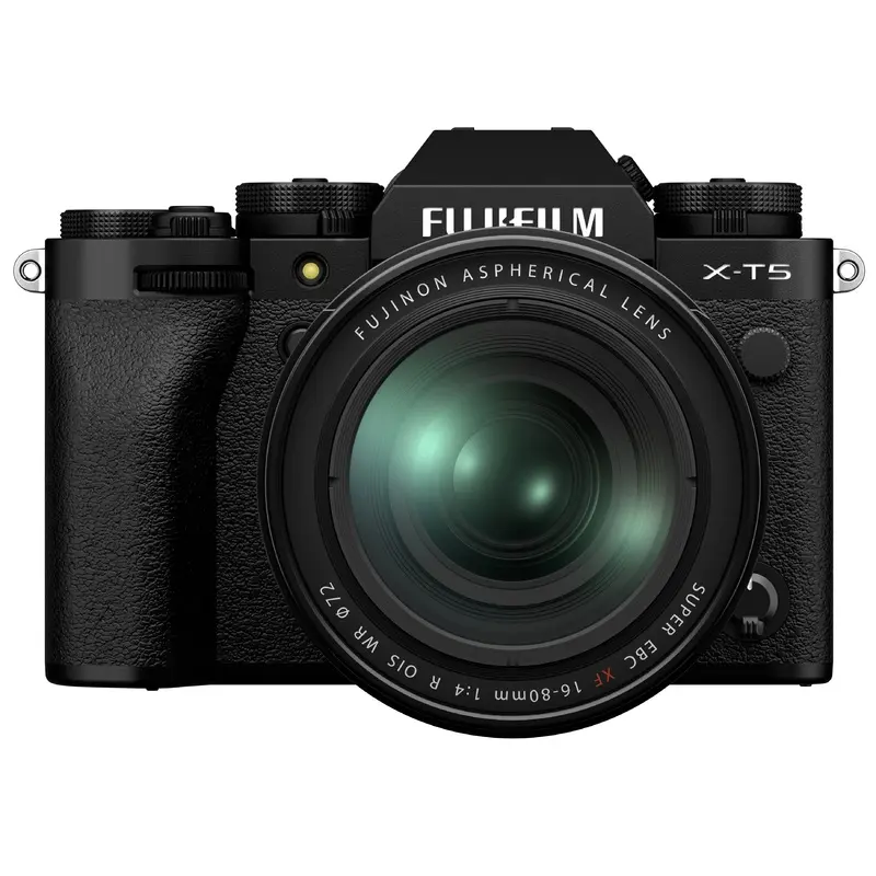 Fujifilm X-T5 Mirrorless Camera (Black) with XF 16-80mm F4 Lens